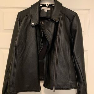 Faux Leather Ladies Jacket